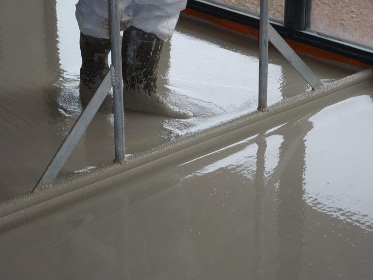 Coulage chape liquide - Top'Isol